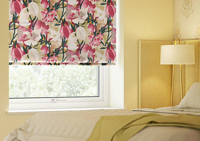 Lucy, Fuchsia - Roman Blind - Image 5